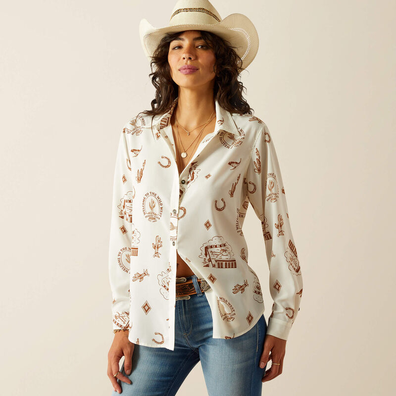 THE ROAD TRIP BLOUSE {ARIAT}