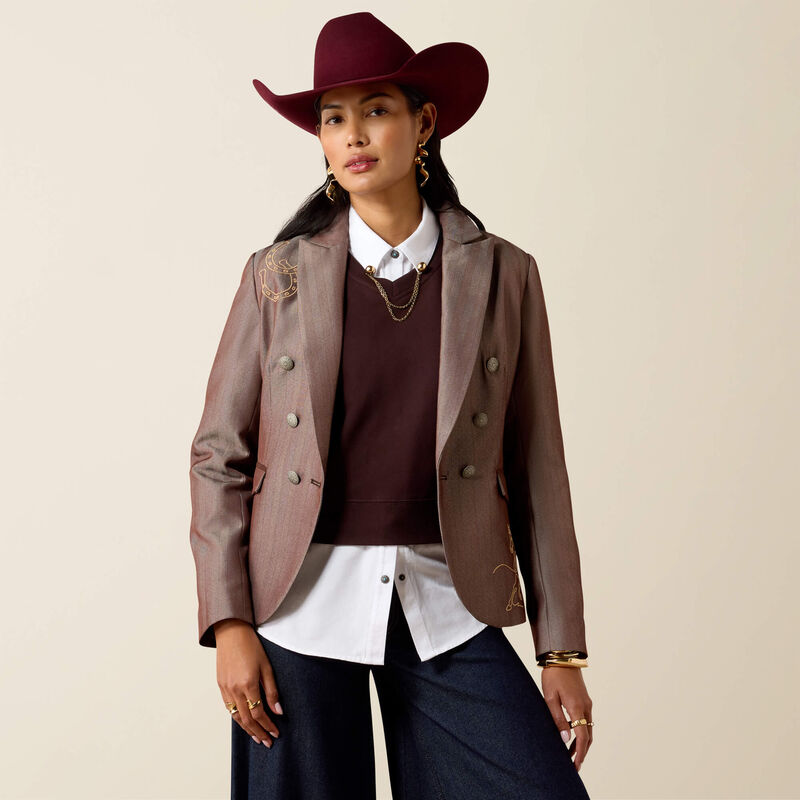 THE HERRINGBONE BLAZER
