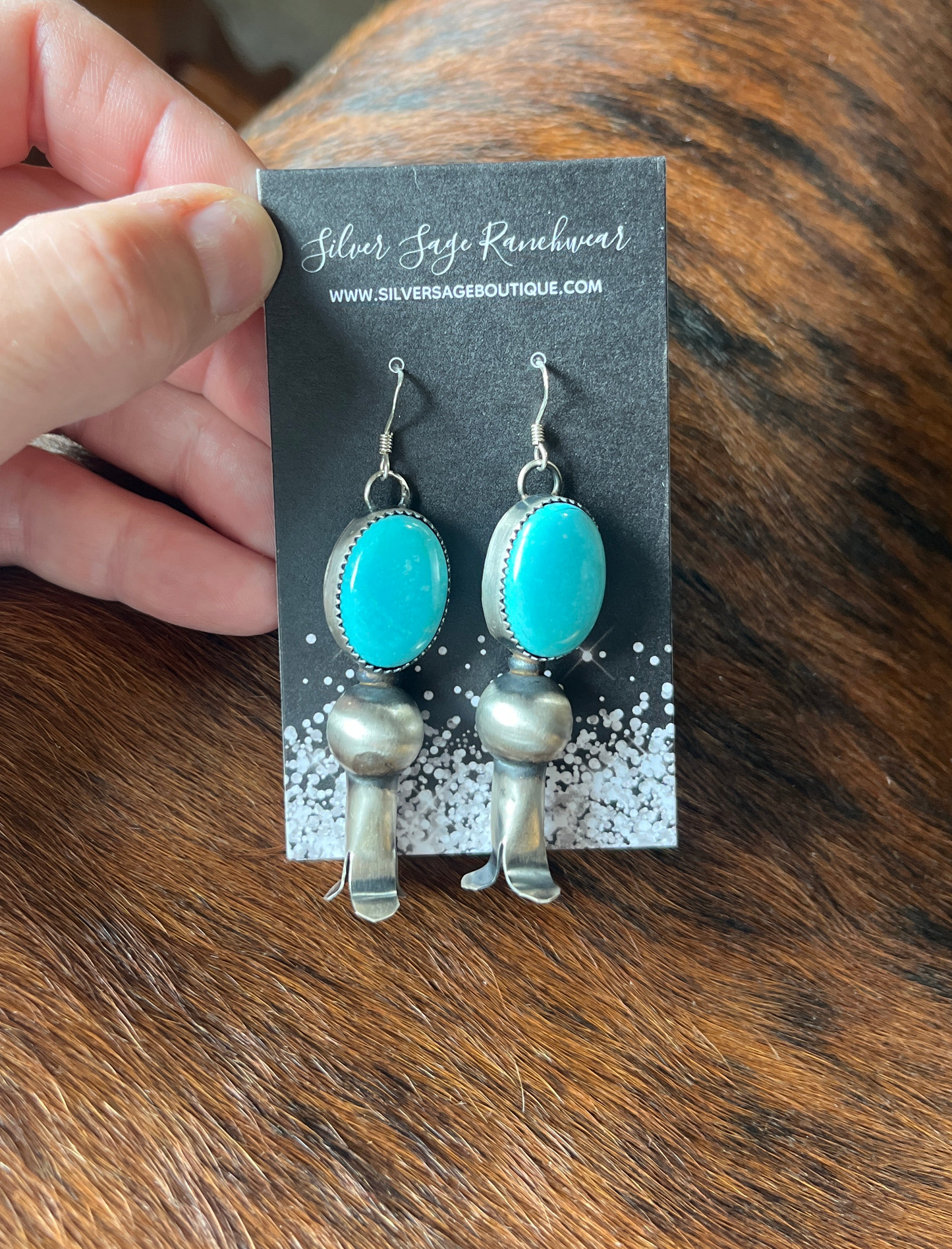 Tia Long kingman earrings.