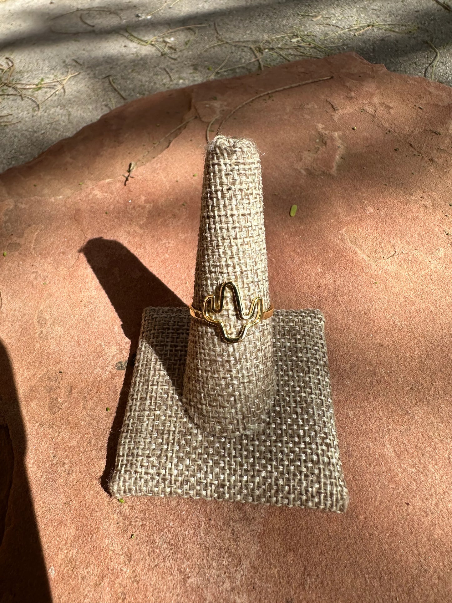 GOLD COLLECTION SAGUARO CACTUS RING