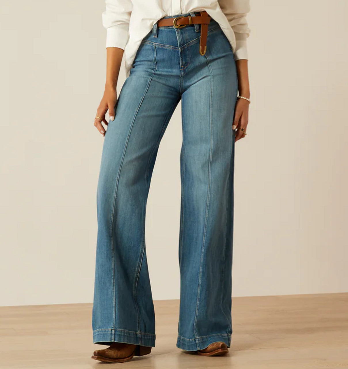 THE SLOANE HR {WIDE LEG} TROUSER