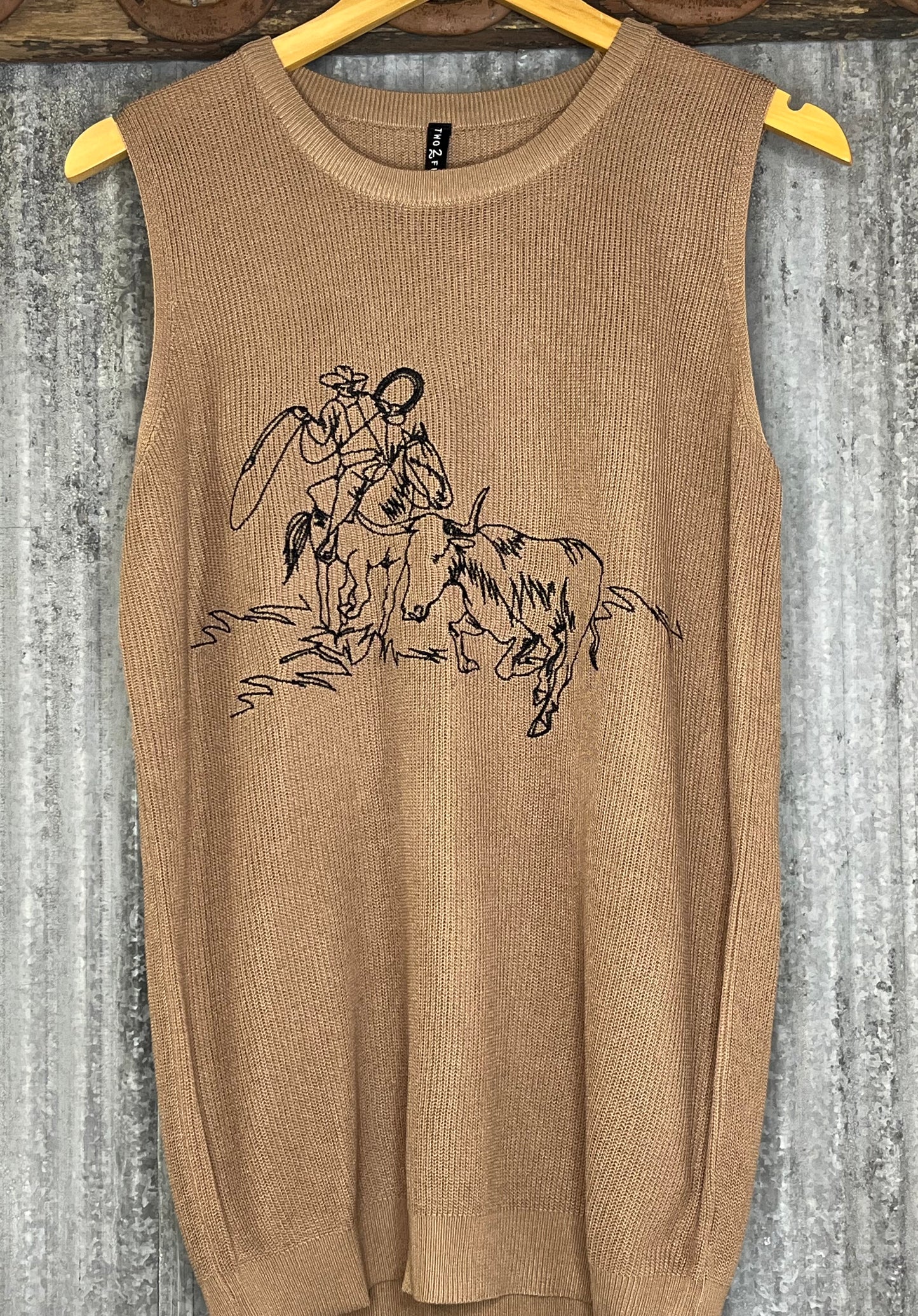 THE STAMPEDE SWEATER VEST