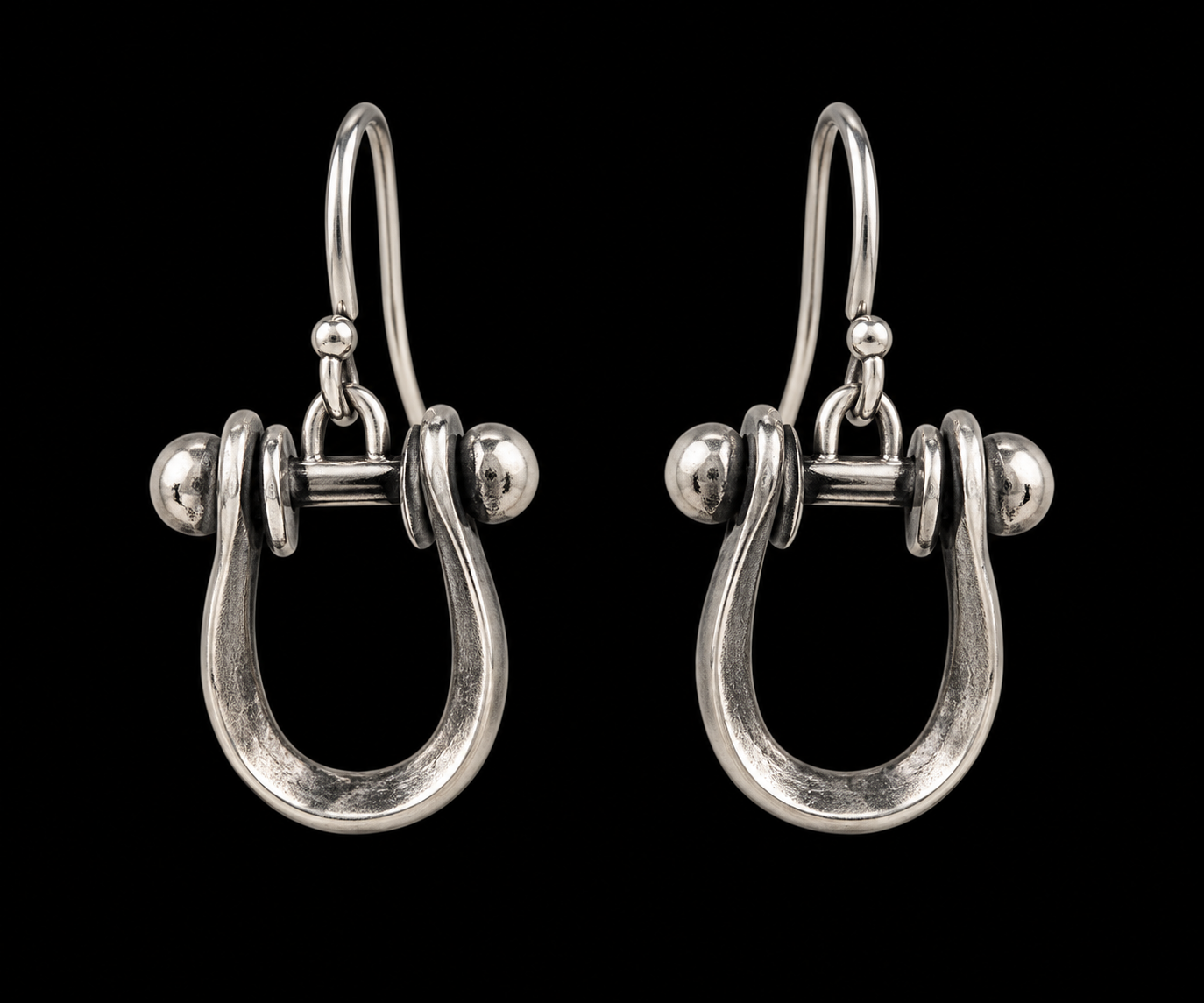 HORSE BIT EARRINGS