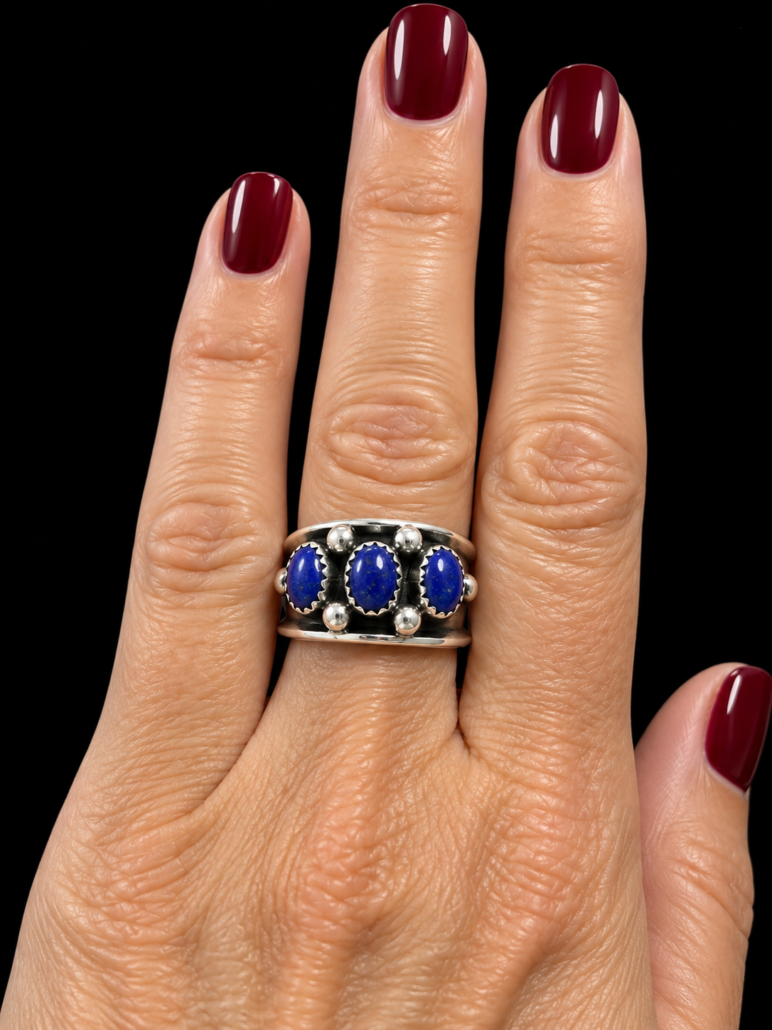 REED CHARLEY LAPIS RING