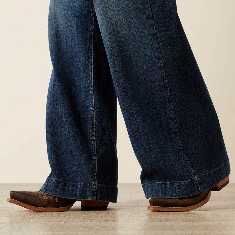 THE ROSALIE ULTRA HR WIDE LEG JEAN