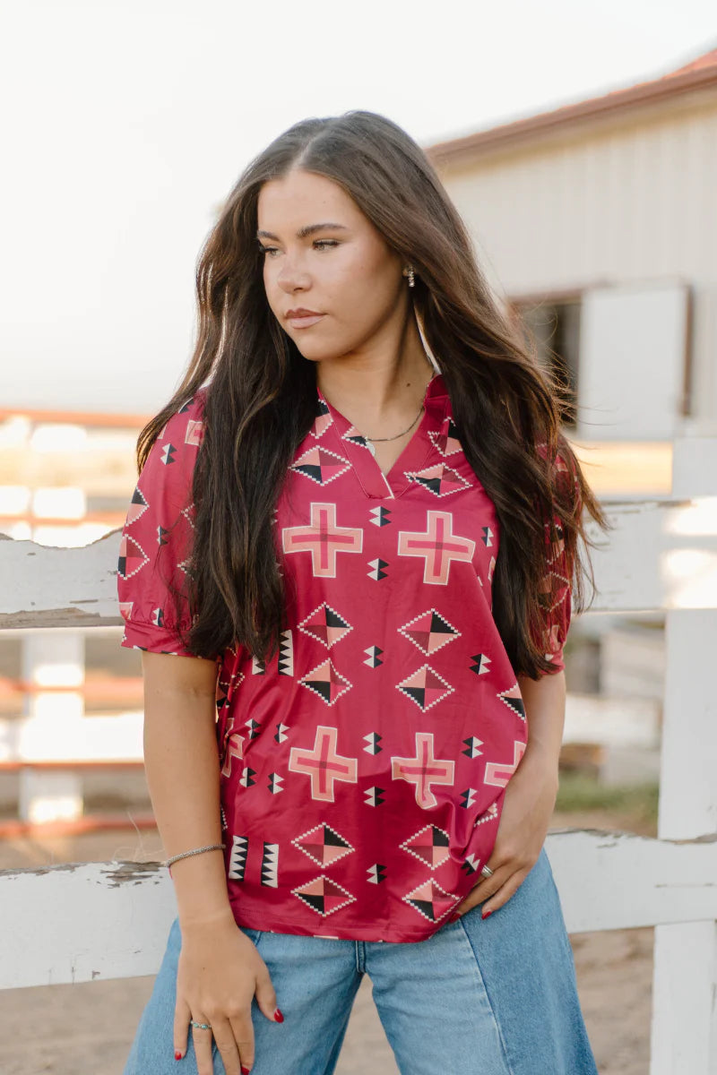 THE RAWLINS BLOUSE