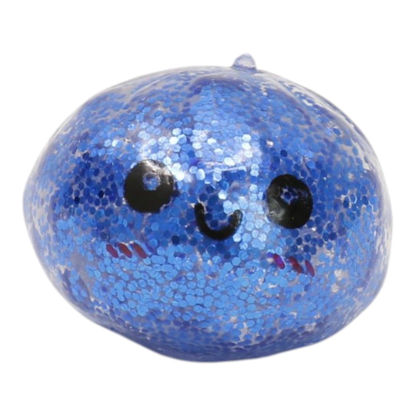 Mini Glitter Gel Bead Squishy Dumpling With Steamer SQ6606-3 (12PC): ASSORTED