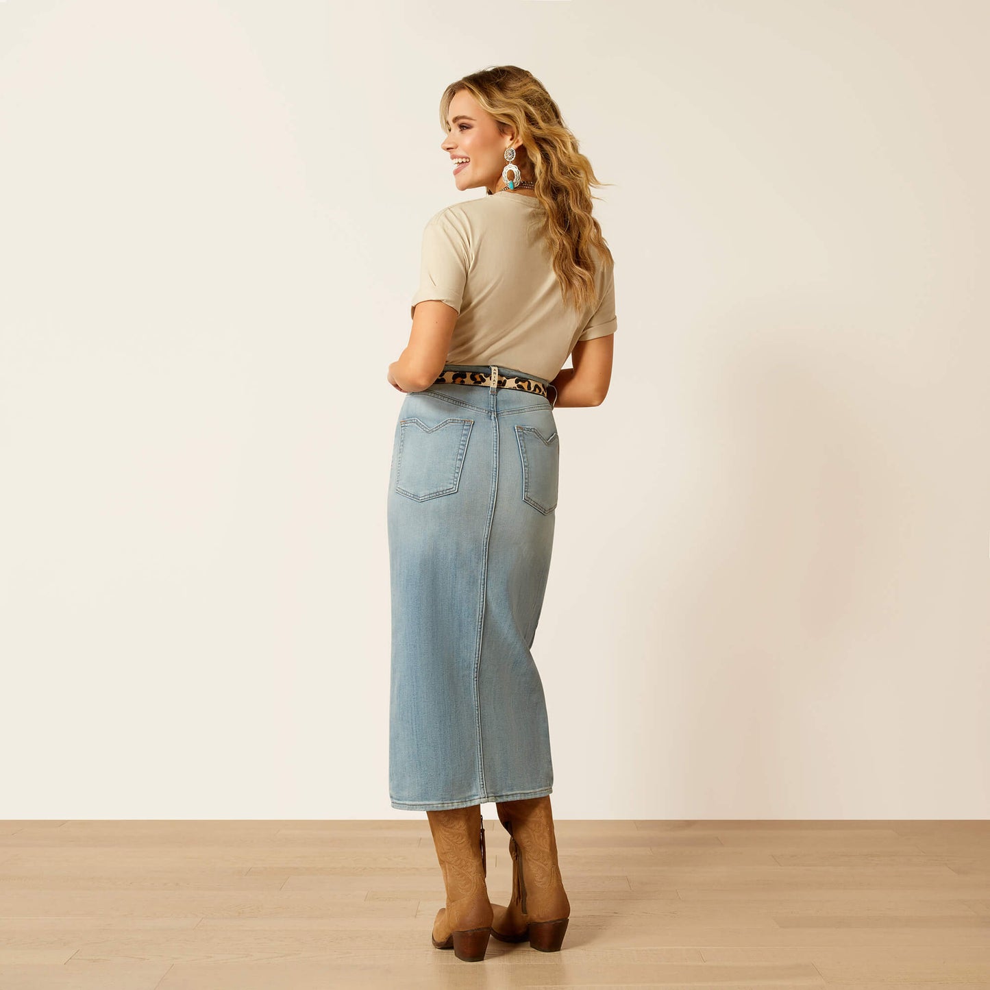 THE CLAIRE DENIM SKIRT