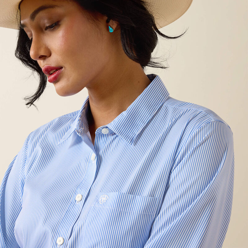 THE ULTRAMARINE STRIPE SHIRT