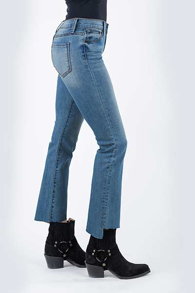 STETSON CROPPED STRAIGHT LEG JEANS
