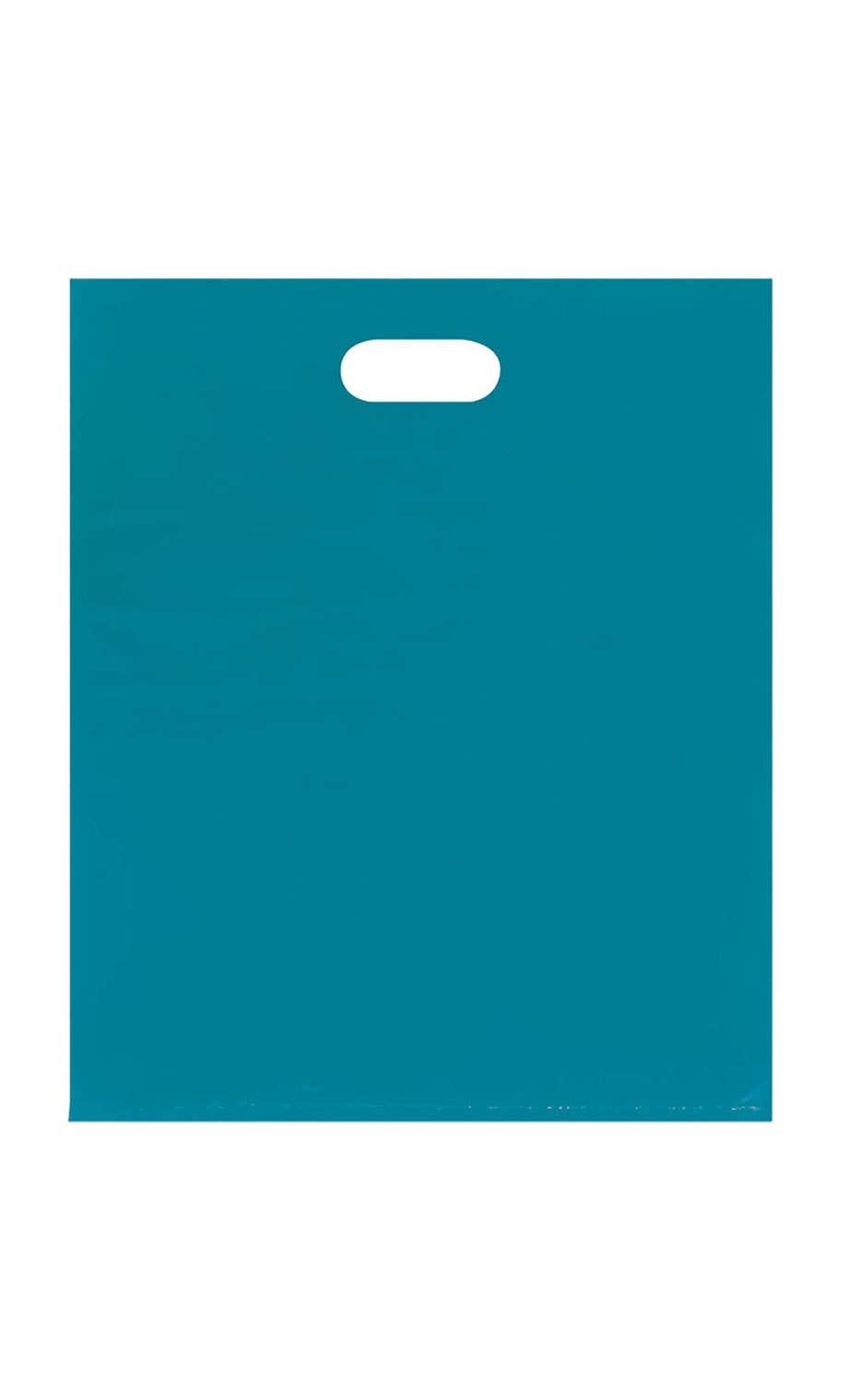 Low Density Merchandise Bags: Teal / Case of 1000 / Small