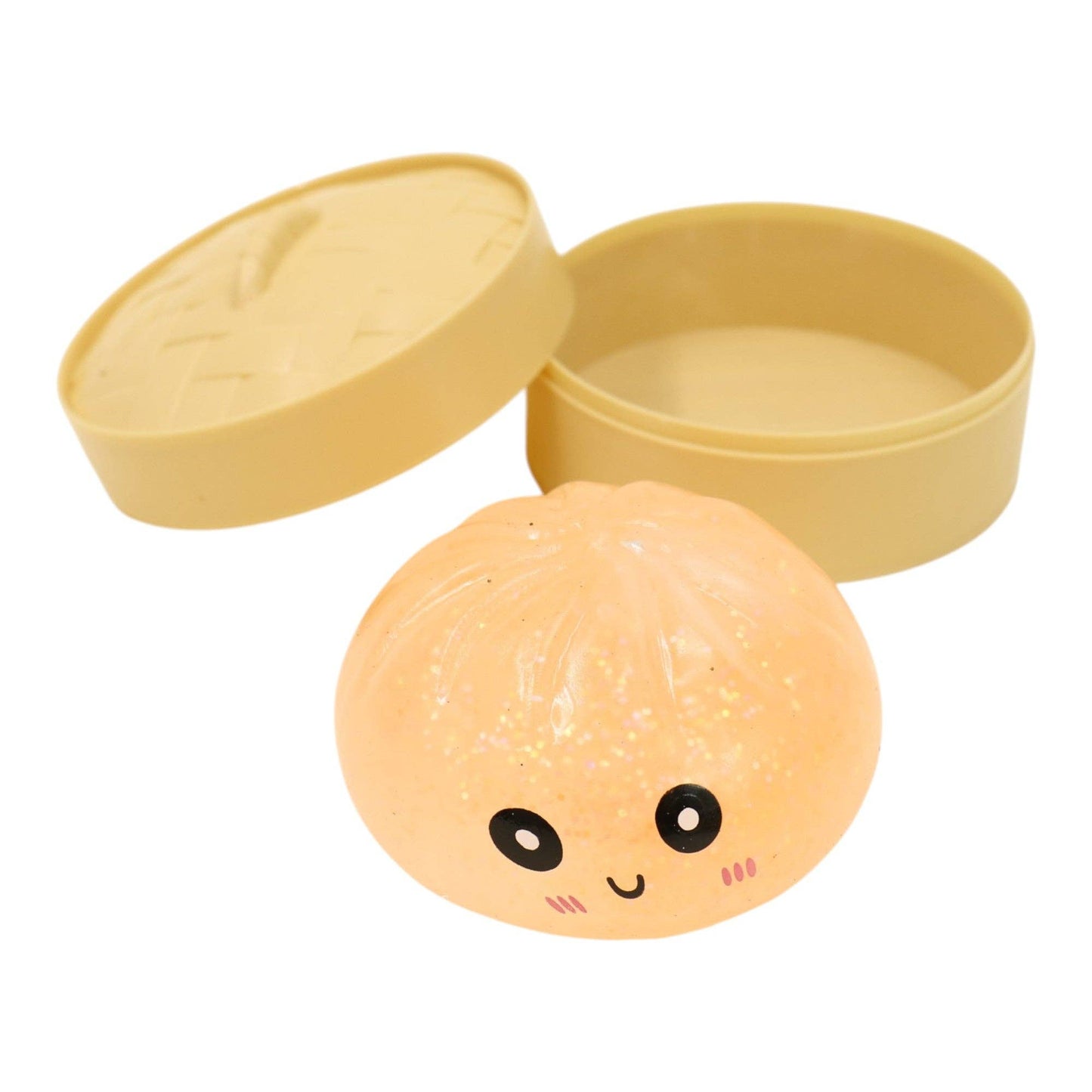 Glitter Bun Squishy Dumpling JT6527-8. (12PC): ASSORTED