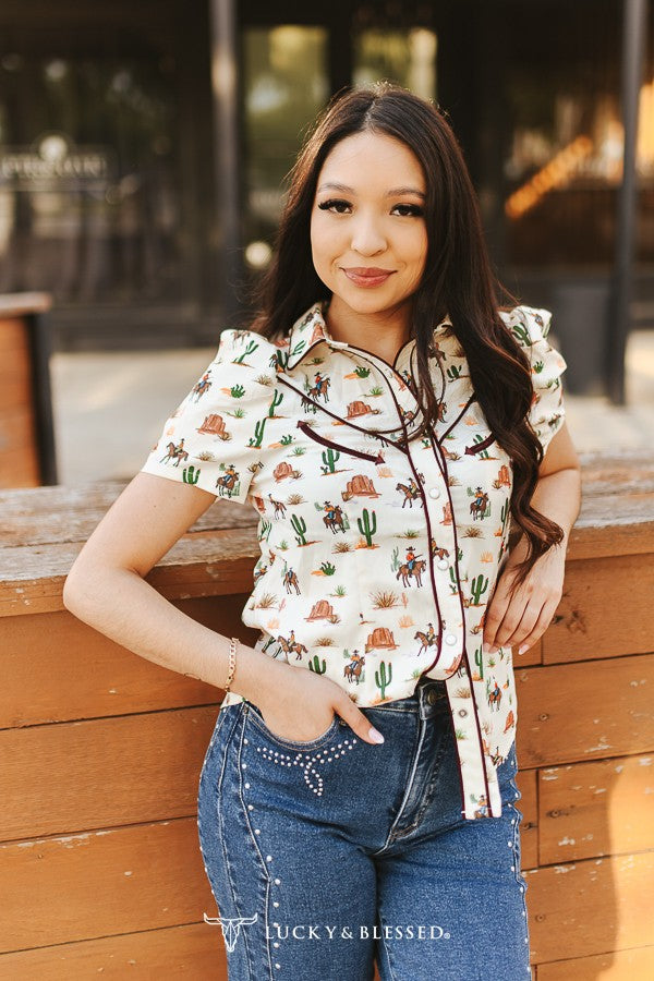 DESERT BLOOM SHIRT