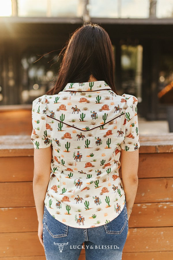 DESERT BLOOM SHIRT