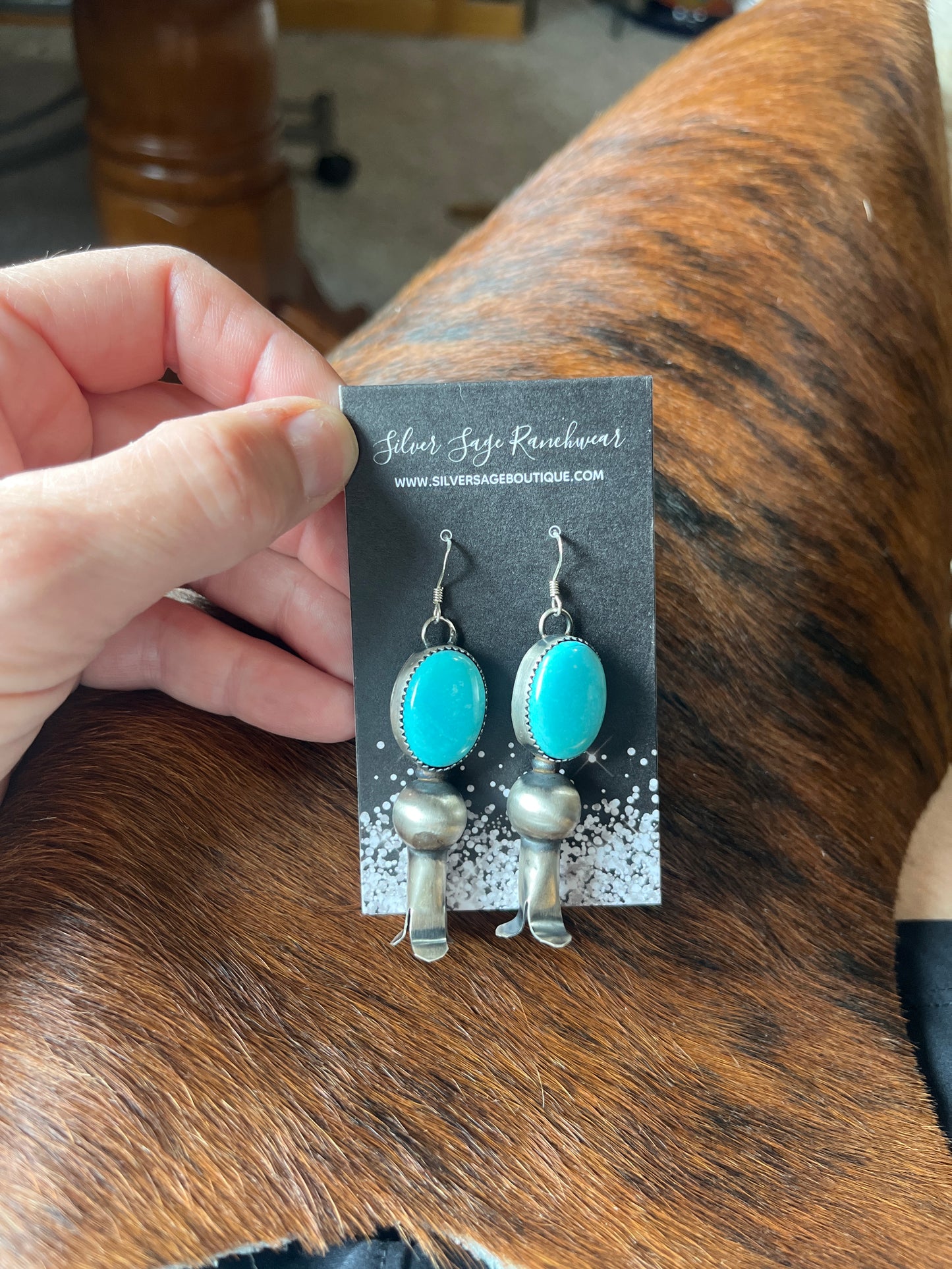 Tia Long kingman earrings.