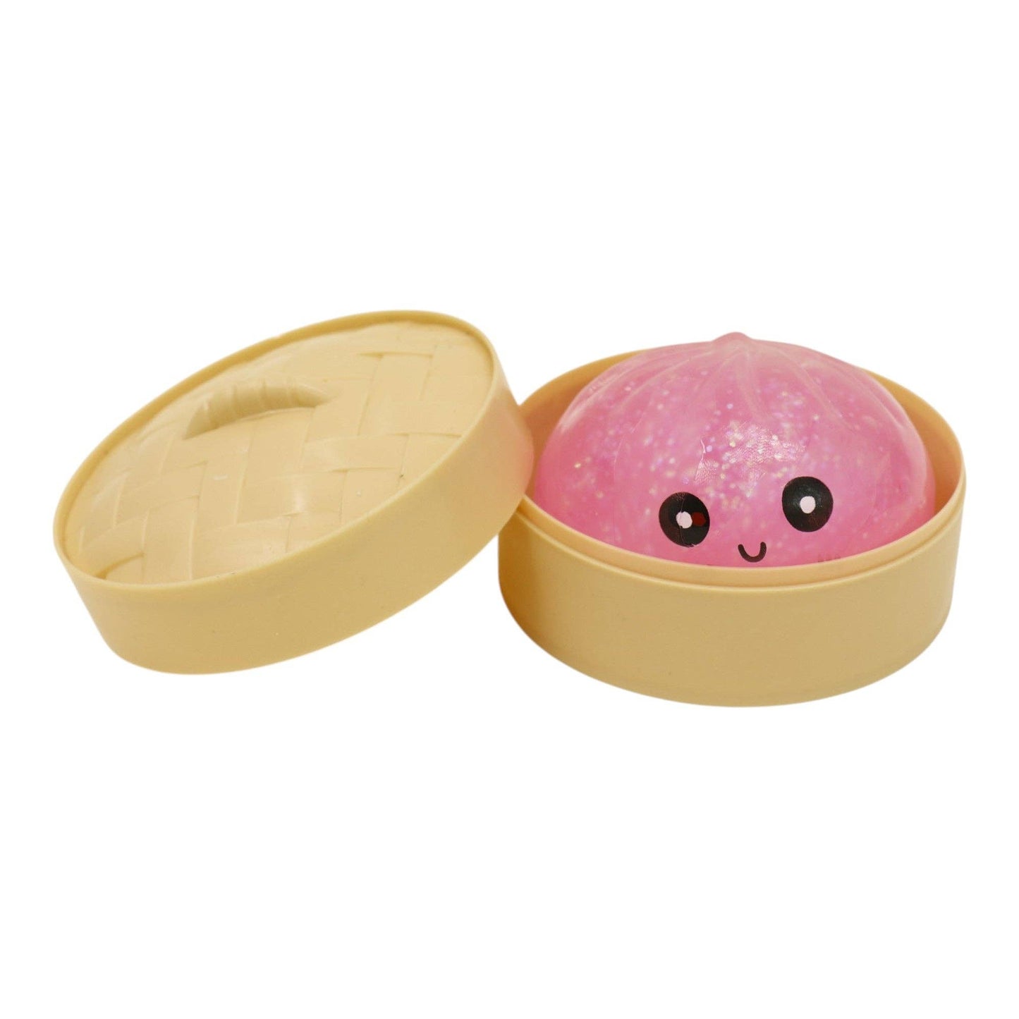 Glitter Bun Squishy Dumpling JT6527-8. (12PC): ASSORTED