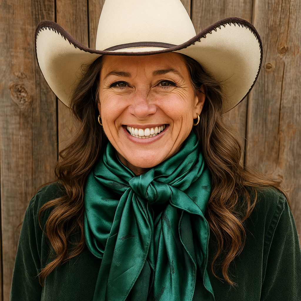 42X42"  Emerald Jacquard XL Wild Rag / Scarf WR3518