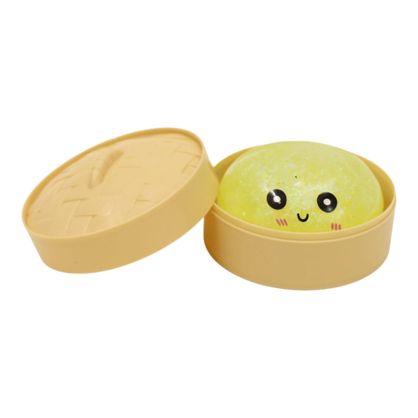 Glitter Bun Squishy Dumpling JT6527-8. (12PC): ASSORTED