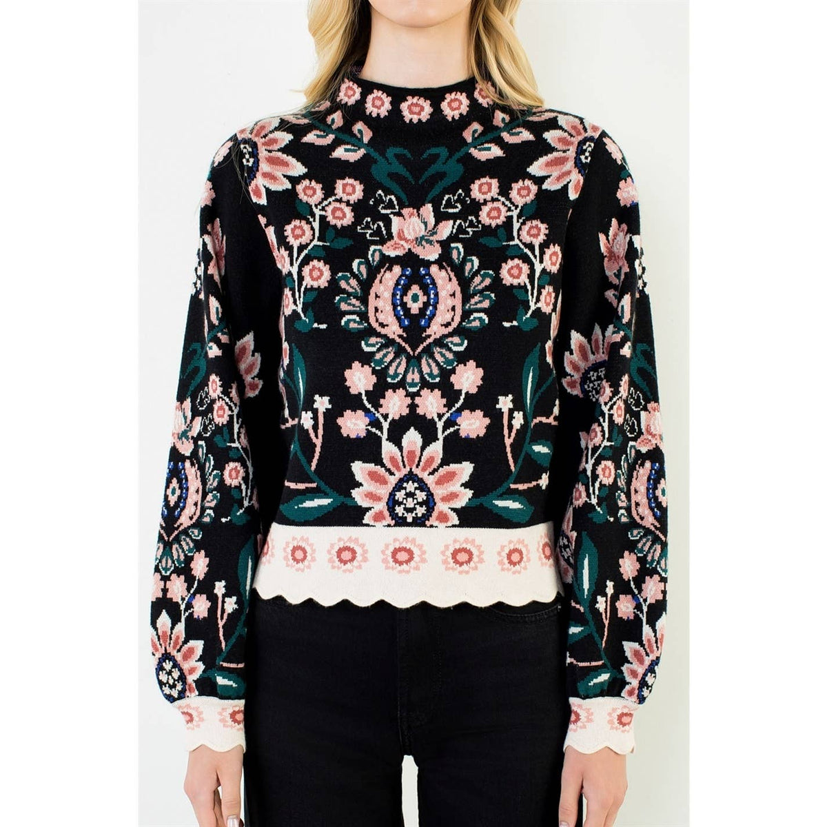 THE WILD ROSE SWEATER