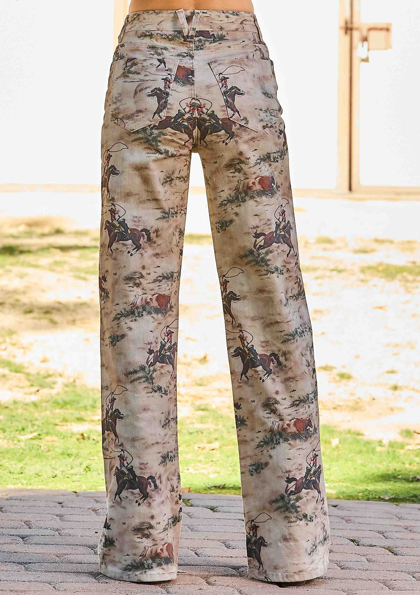 The Cowboy Wide Leg Jeans