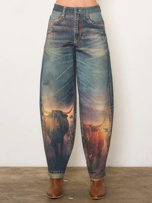 THE LONG HORN JEAN
