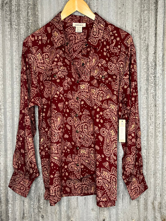 THE CARMINE TOP {ARIAT}