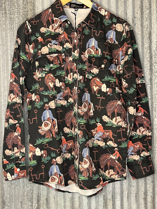 THE BRUSHY POP SHIRT