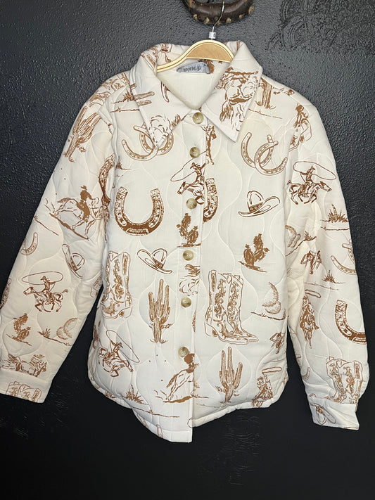 PRAIRIE FROST QUILTED JACKET