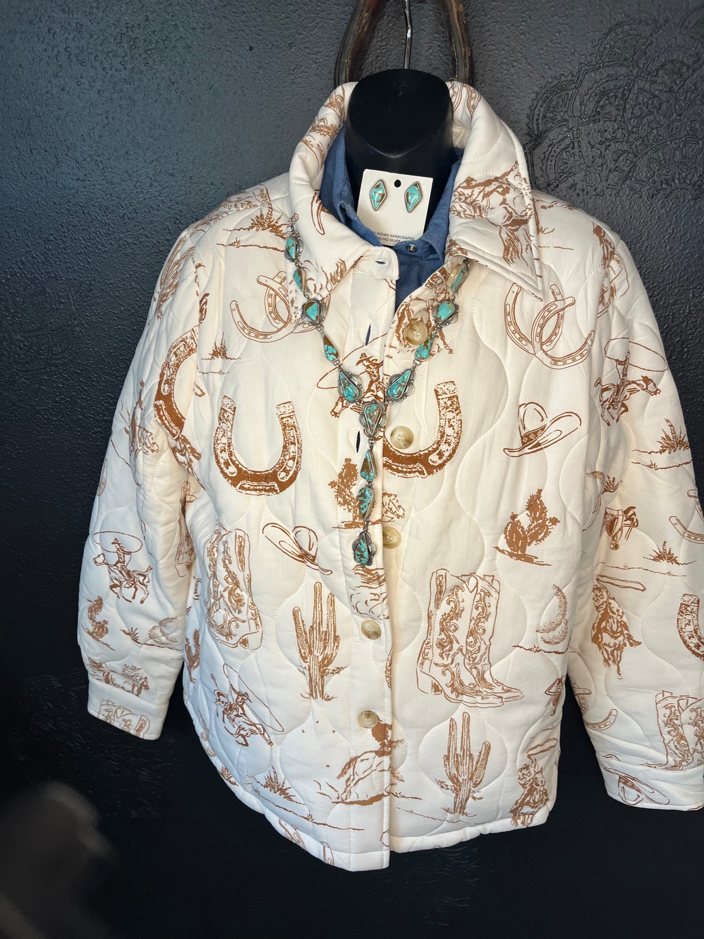 Number 8 Turquoise set -Bob Becenti no.105