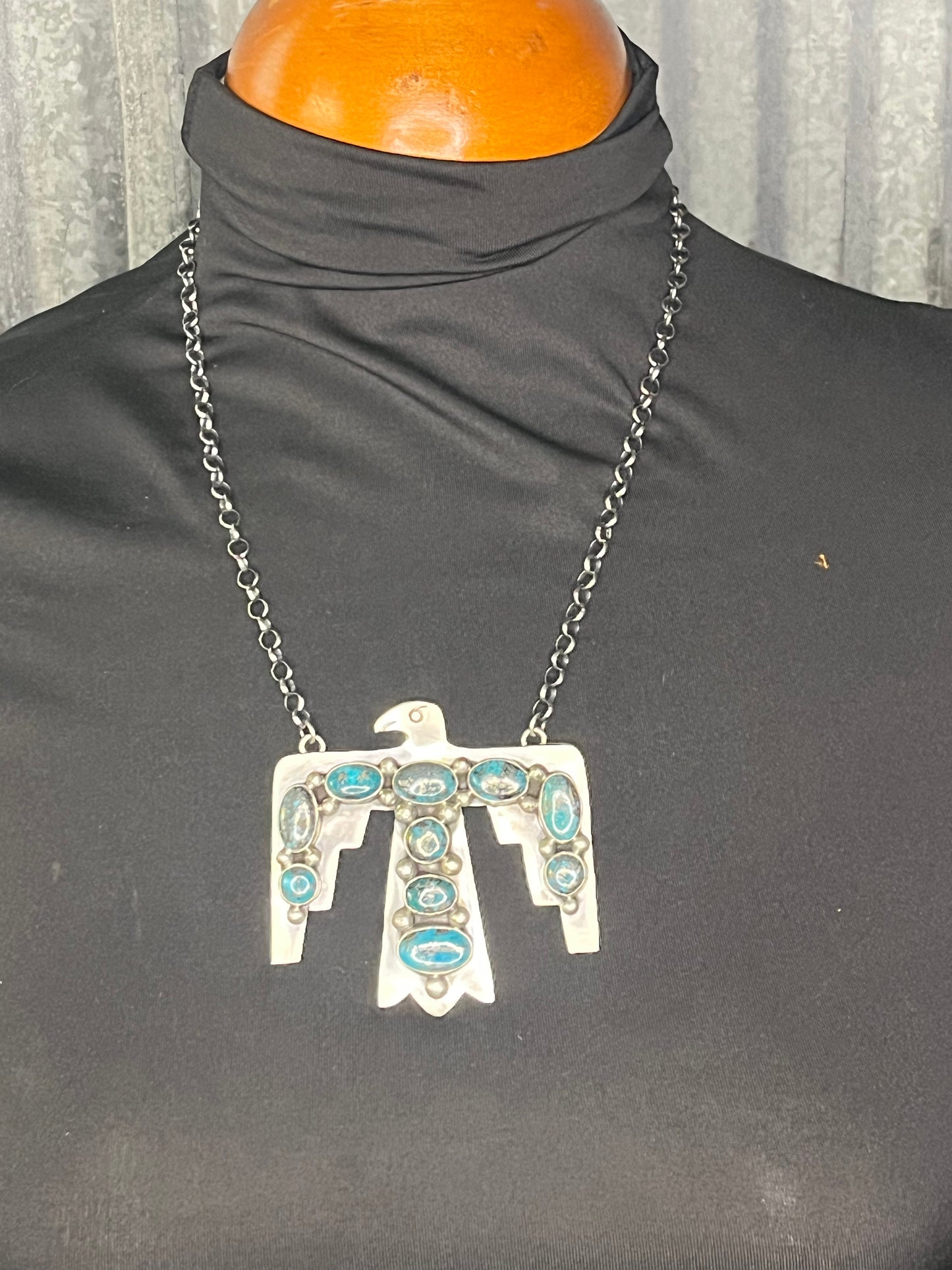 Thunderbird necklace #702