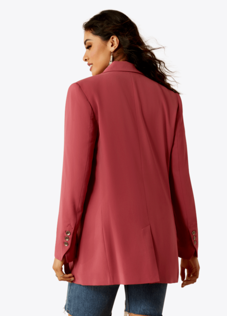 THE ELLA BLAZER {ROSE}