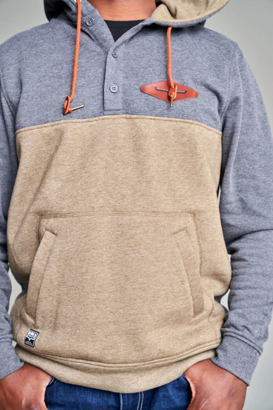 THE OGDEN HOODIE {CHARCOAL/HEATHER}