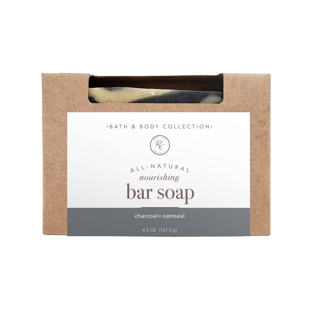 Bar Soap | 4.5oz: Charcoal+Oatmeal