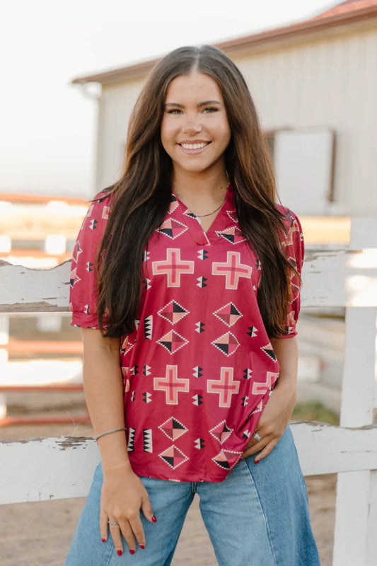 THE RAWLINS BLOUSE
