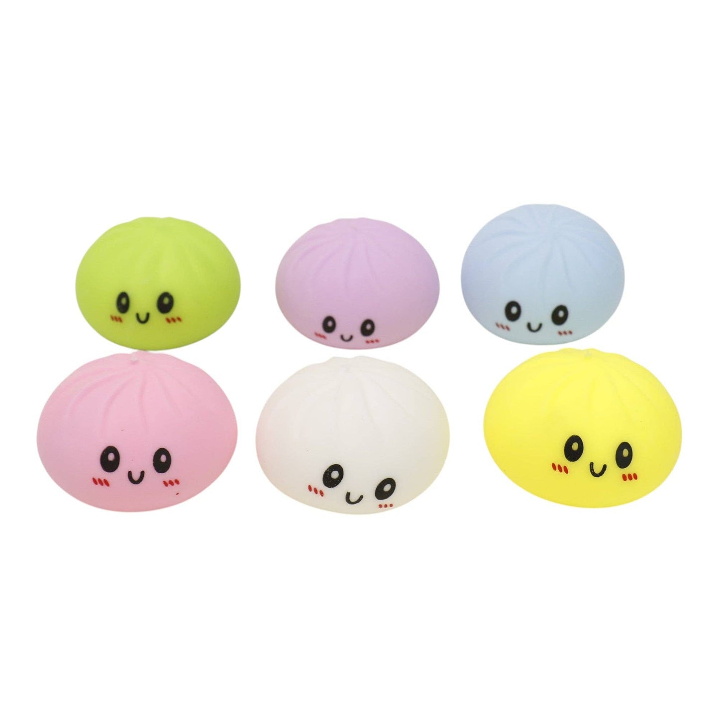 Soft Squishy Dumpling SS417-8 (12PC): ASSORTED