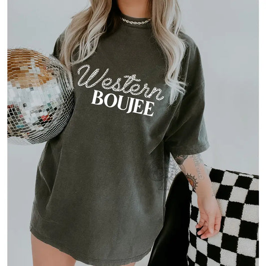 THE WESTERN BOUJEE TEE