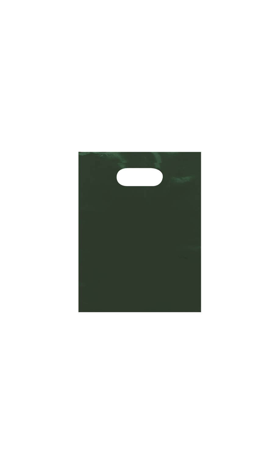 Low Density Merchandise Bags: Teal / Case of 1000 / Small