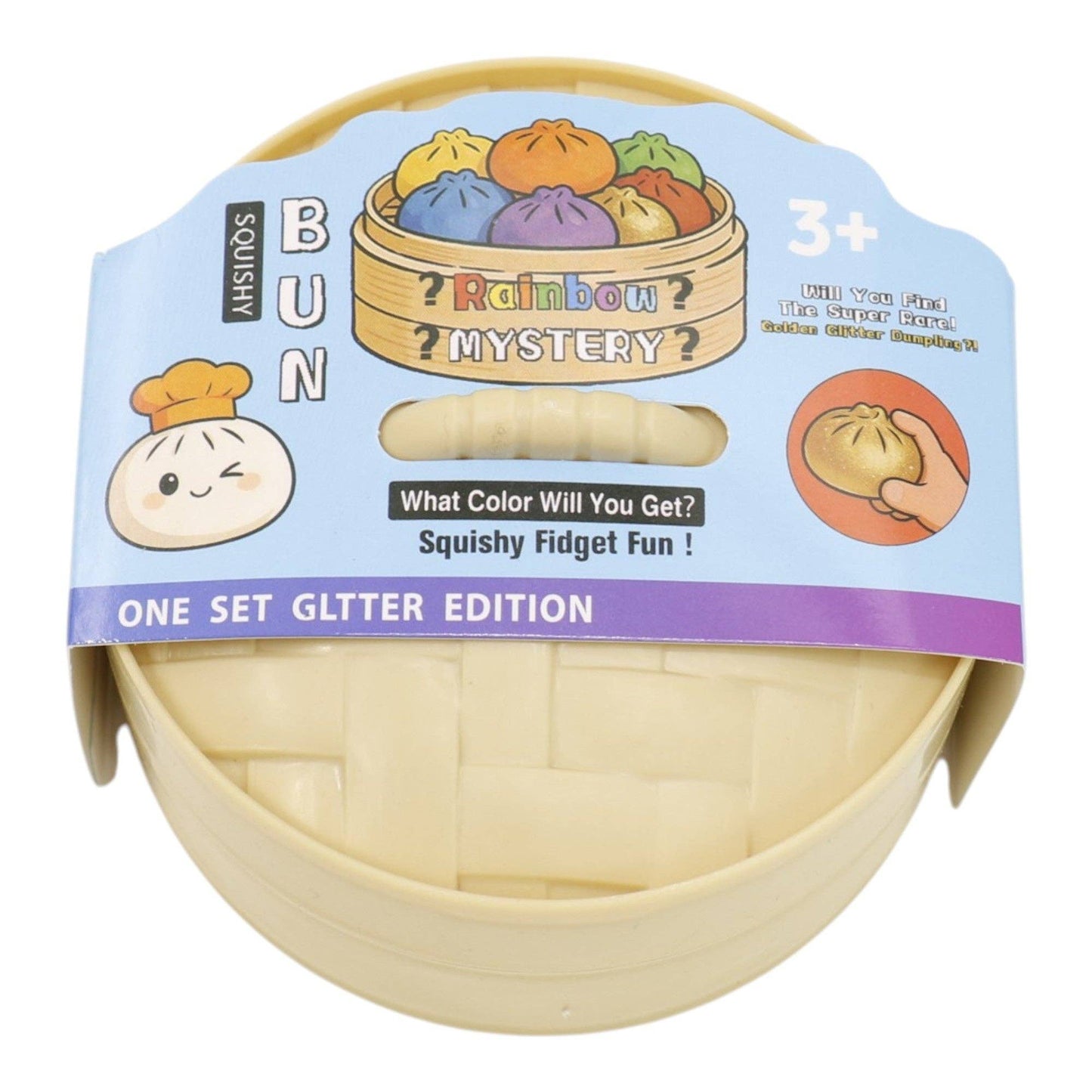 Soft Squishy Dumpling SS417-8 (12PC): ASSORTED