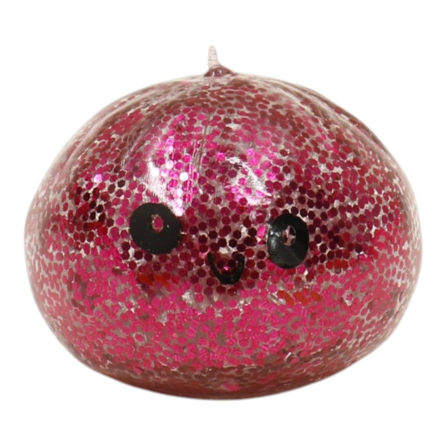 Mini Glitter Gel Bead Squishy Dumpling With Steamer SQ6606-3 (12PC): ASSORTED