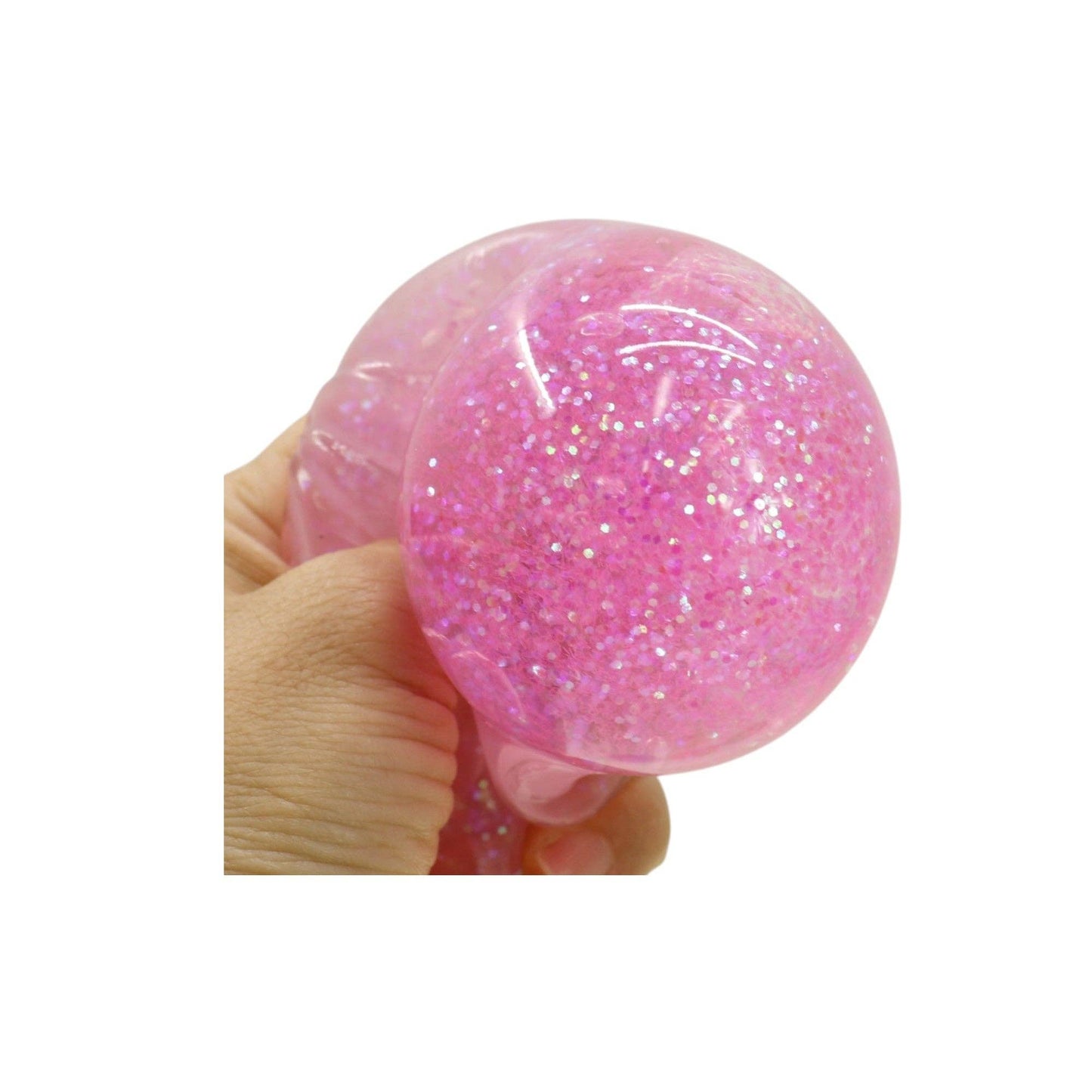 Glitter Bun Squishy Dumpling JT6527-8. (12PC): ASSORTED