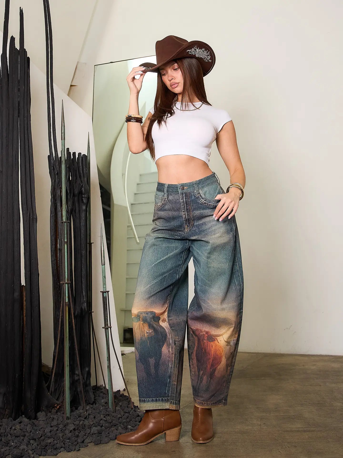 THE LONG HORN JEAN